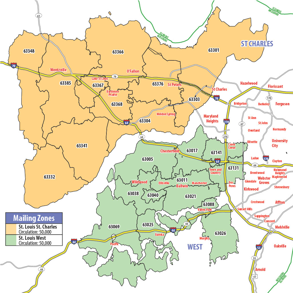 Map of RSVP St. Louis